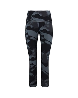 Under Armour Project Rock Womens Black/Grey Ankle Leggings