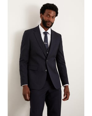 Slim Fit Navy Essential Suit Jacket