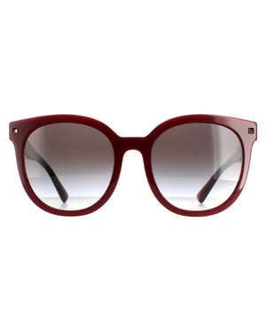 Valentino ronde dames bordeaux grijze gradiënt VA4083