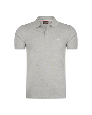 Cappuccino Italia Polo plain pique