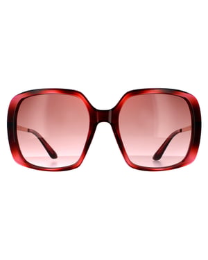 Guess zonnebril gu7780 74t schildpadroze roze gradiënt