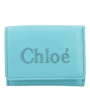 Chloé Sense Tri-Fold Plånbok Blå