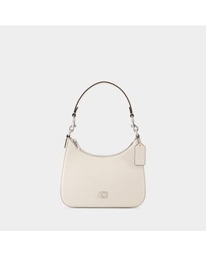 Hobo Crossbody - Coach - Leather - White
