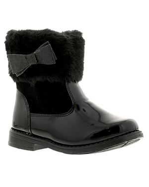 Princess Stardust Girls Boots Ankle Younger Jane Zip black