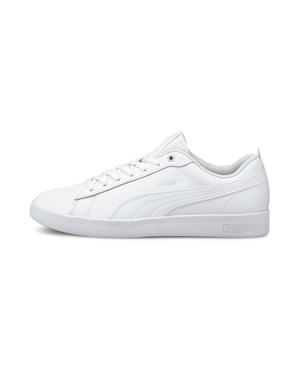 PUMA Womens Smash v2 Leather Trainers Sports Shoes
