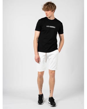 Les Hommes T-shirt Herr Svart