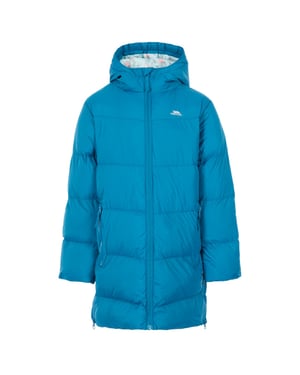Trespass Gewatteerde jas voor kinderen (Rijk groenblauw)