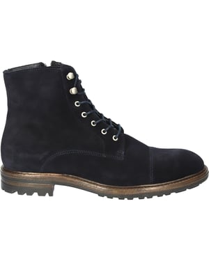 LESTER - Navy - Lace-ups