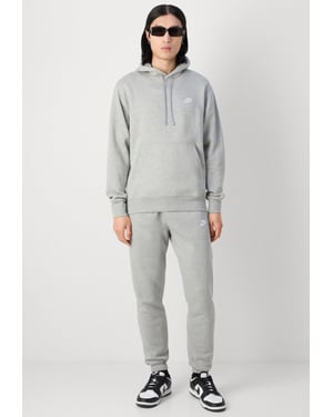 Nike Heren Sportswear Club Fleece Hooded Tracksuit in Grijs