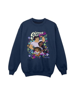 Disney Jongens Encanto Zuster Doelen Sweatshirt (Marineblauw)