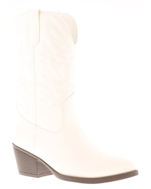Apache Womens Cowboy Boots Ranch white