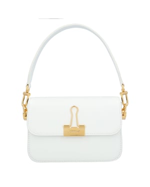 Off White kleine Binder schoudertas
