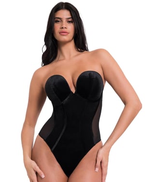 ST031704 Scantilly by Curvy Kate Icon Plunge Strapless Padded Body