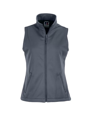 Russell Ladies/Womens Smart Softshell Gilet Jacket (Convoy Grey)