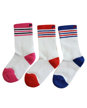 Fila 3-Pack Kids Socks