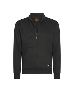 Cappuccino Italia Tröjor Fleece Zip Jack Svart