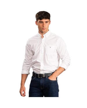 Gant Heren Regular Fit Overhemd | Het Oxford Overhemd