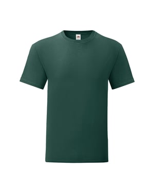 Fruit of the Loom Heren Iconisch 150 T-Shirt (Bosgroen)