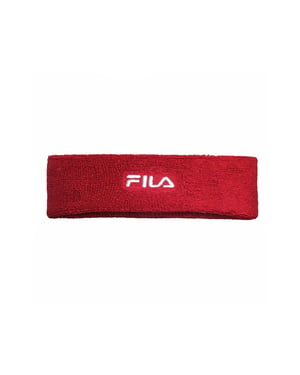 Fila Sport Logo Rood Hoofdband