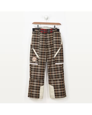 Long snow pants with thermal inner lining N0Y1MW boy