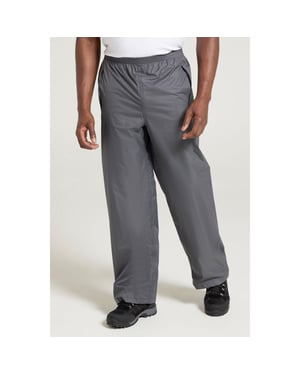 Mountain Warehouse Heren Pakka waterdichte overbroek (Grijs)