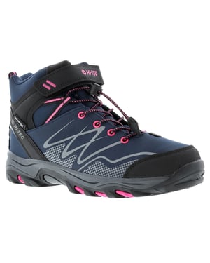 Hi-tec blackout half waterdichte wandelschoenen meisjes marine