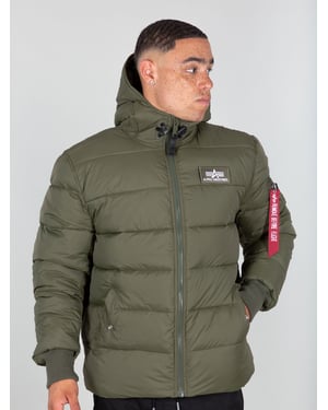 Alpha Industries Hooded Puffer Alpha FD Jacket Green