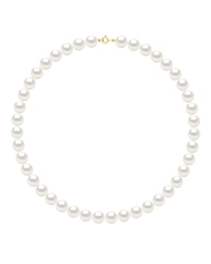 CHOKER - Real Cultured Freshwater Pearls Round 10-11 mm