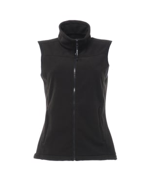 Regatta - Dames Haber II 250 Series Anti-pluis Fleece Bodywarmer (Zwart)