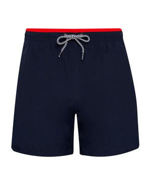 Asquith & Fox Mens Swim Shorts (Navy/Red)