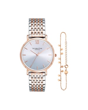 Victoria Hyde Primrose Watches Classic Bicolor Rose Gold Silver