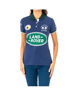 Women's short sleeve lapel collar polo shirt 2WP163