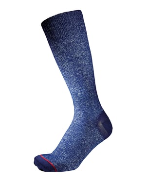 1000 Mile - Ladies Lightweight Walking Repreve Breathable Anti Blister Socks - Ultramarine Marl