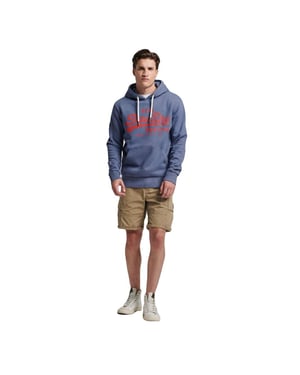 Superdry Herrtröja med heathered Vintage Logo