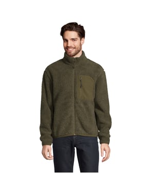 SOLS Fury Sherpa Gilet voor volwassenen (Leger/Donker leger)