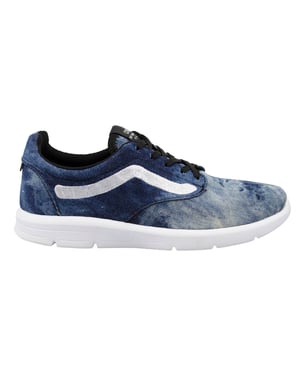 Vans LXVI Off The Wall Iso 1.5 Acid Denim Zwart Lace Up Unisex Trainers XB8HEX