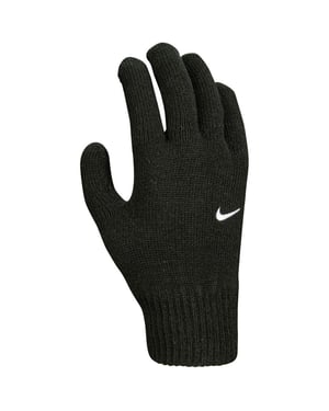 Nike Kinderen/Kinderen Gebreide Swoosh Winterhandschoenen (Zwart/Wit)