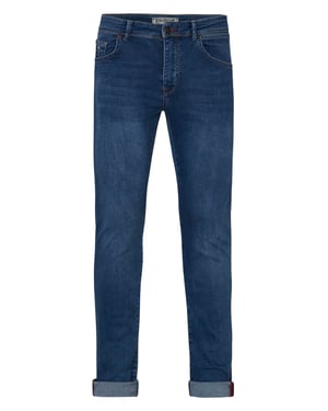 Petrol Industries - Heren Seaham Classic Slim Fit Jeans - Blauw