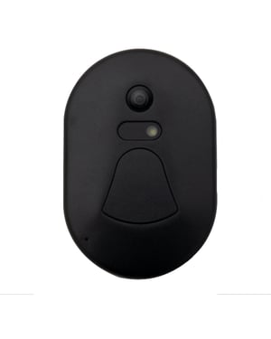 Aquarius Wireless Wifi Smart Home Security Camera Realtime Video Doorbell, Black