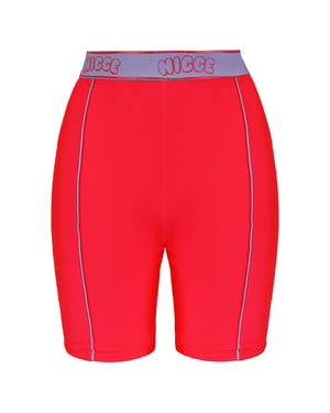 Nicce Carbon Dames Roze Fietsbroek