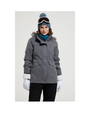 Mountain Warehouse Dames/Dames Snow II Waterdichte Ski jas (Grijs)