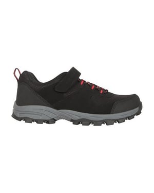 Mountain Warehouse Mcleod Wandelschoenen voor kinderen/kinderen (Zwart)