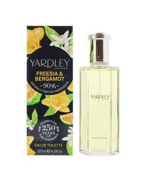 Yardley Freesia & Bergamot Eau de Toilette 125ml