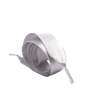 Superga Satijnen Schoenveters (Grijs Zilver)