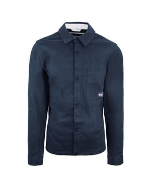 Ben Sherman Trucker Herrar Marin Skjorta Jacka