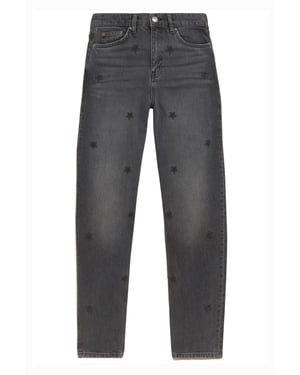 Boyfriend Star Ankle Grazer Jeans