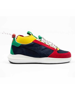 Diadora x LC23 Sailing MI B.Elite Heren Multicoloured Trainers