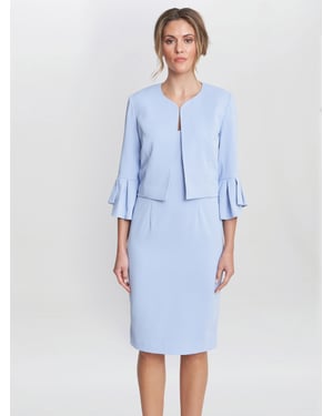 Melissa Crepe Dress And Jacket