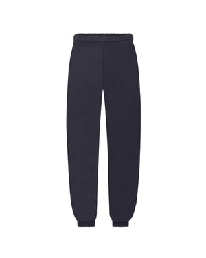 Fruit of the Loom Joggingbroek met elastische zoom voor kinderen/Kinderen (Deep Navy)