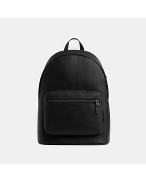 West Backpack in Pebbled Leather Bag
